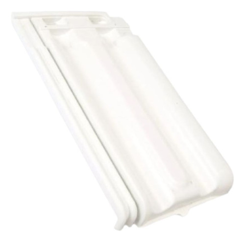 Teja Plastica Antigranizo Blanca Framar Encastre Frontal