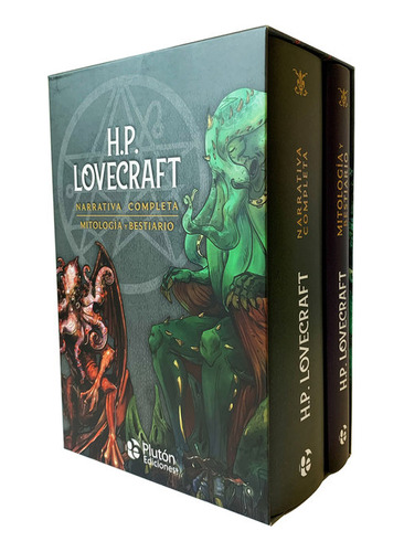 Libro Pack H P Lovecraft Narrativa Completa Mitologia Y B...