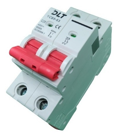 Breaker Termomagnetico 2x20 A