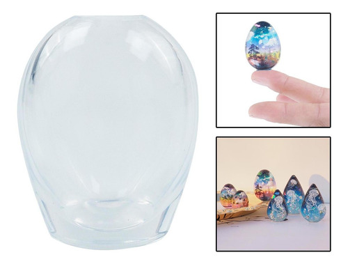 Molde Redondo De Silicona Para Hacer Velas, Jabón Huevo L
