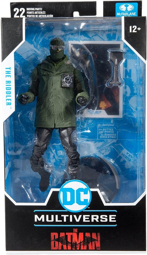The Riddler Figura Mcfarlane The Batman El Acertijo Original