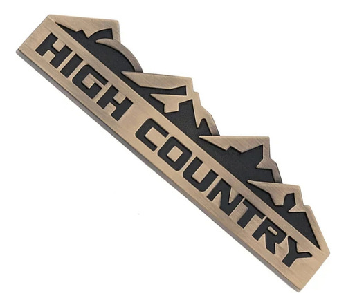 Emblema High Country Dorado Silverado Cheyenne Sierra Tahoe
