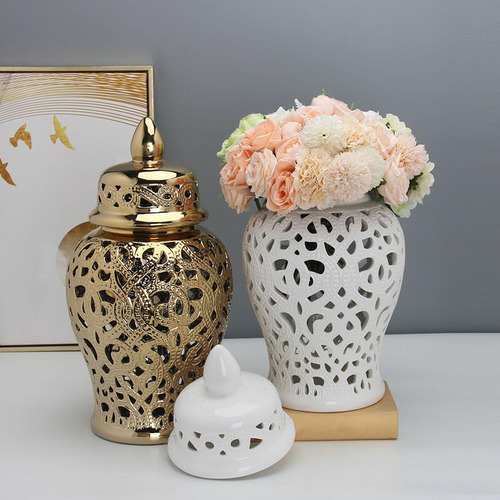 Tarro De Jengibre De Almacenamiento Dormitorio Decoración