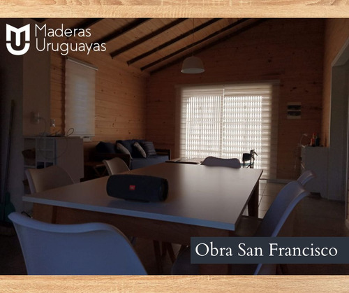 Cabañas Casas En Madera Decks Construcción Carpintero Piria.