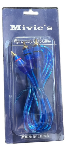 Cable Audio Rca 3,7 Metros Mivic's