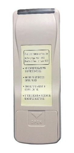 Control Para Minisplit Mabe Trane Gree Y512fa Y512