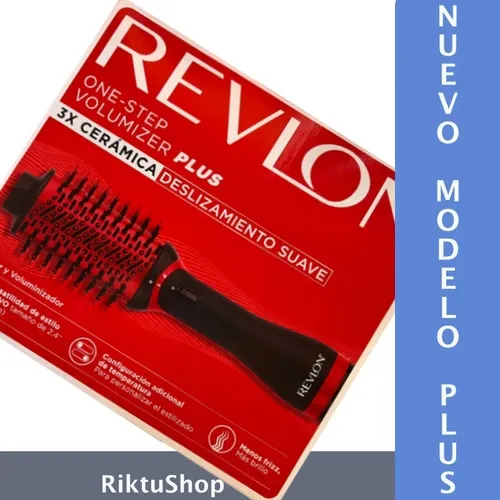  REVLON One-Step Original 1.0 - Secadora, voluminizador de  cabello y cepillo de aire caliente, color rosa : Belleza y Cuidado Personal