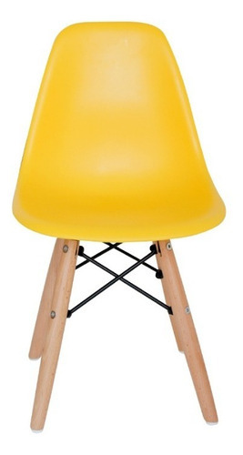 Silla Eames Dsw Réplica Niño Acasa Cantidad De Sillas Por Set 1 Color De La Estructura De La Silla Amarillo