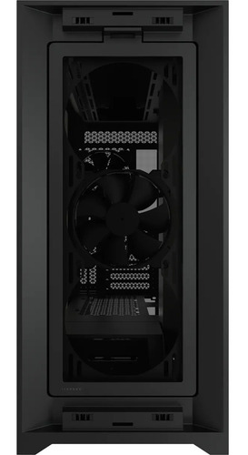 Imagen 6 de 10 de Gabinete Gamer Corsair Airflow 5000d Vidrio Templado Black