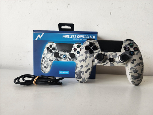 Joystick Inalámbrico Noganet Ng-4300x Camouflage Con Caja