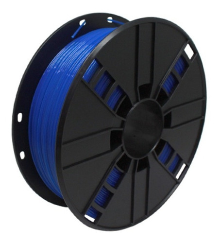 Rollo Filamento Pla 1.75mm Azul Fluorescente P/impresora 3d
