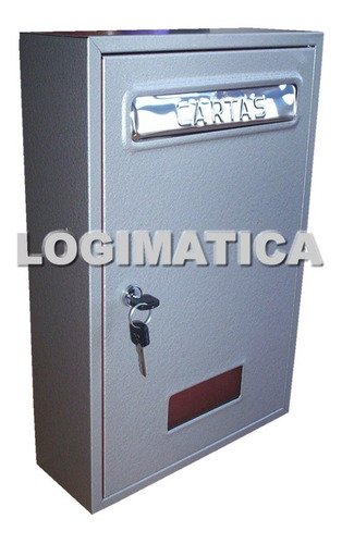 Imagen 1 de 3 de Buzón Para Pared Boca Acero Inoxidable Grande 45x30x10