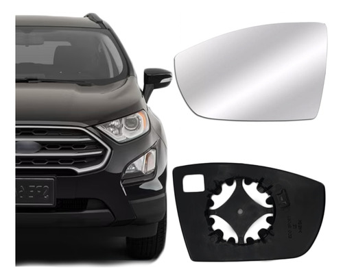 Lente Espelho Retrovisor Ecosport 2013 2014 2015 2016 2017