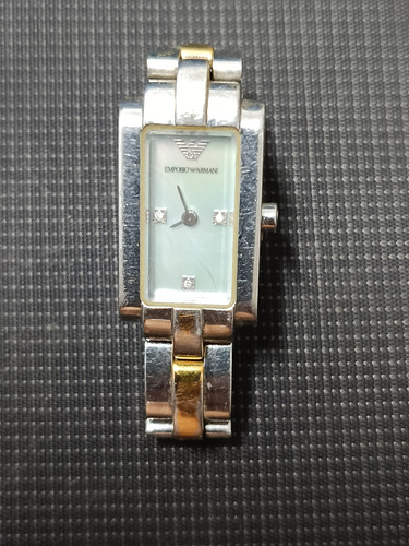 Reloj Armani Mujer Sellado, Con Fondo Nacarado 