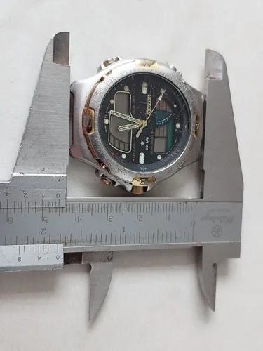 comprar Relógio Antigo Citizen C210 Não Funciona Peças Leia Anuncio 