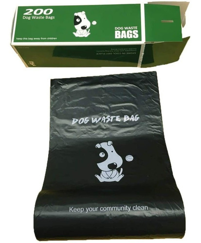 Poop Bags Commercial Bulk Roll 2, 000 Grande, Caja De Bolsas