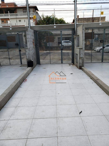 Sobrado Frontal Com 2 Dormitórios Sendo 2 Suítes E 2 Vagas De Garagem À Venda Por R$ 320.000 - Parque Guarani - São Paulo/sp - So0243