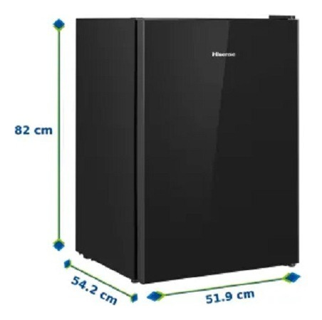 Refrigerador Frigobar Hisense Rr43d6abx1 Negro 4.3ft³