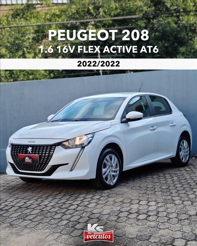 Peugeot 208 1.6 16v Flex Active At6