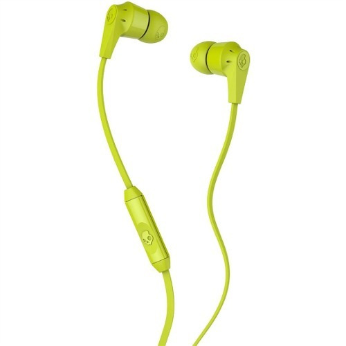 Imagen 1 de 2 de Audifonos Skullcandy Ink´d Riot Hot Lime Con Microfono