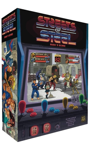Streets Of Steel: Rush N Scare Board Game