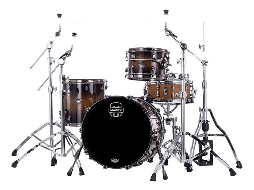 Batería Saturn Evolution Hybrid 4 Pzs Color Exotic Night For Color Exotic Night Forest Burst