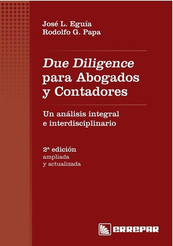 Libro Due Diligence Para Abogados Y Contadores R. Papa