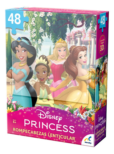 Rompecabezas Especial Lenticular Princesas