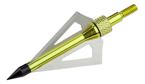 06 Pontas Caça Flechas Setas Arco Besta Balestra A40 (x) Verde