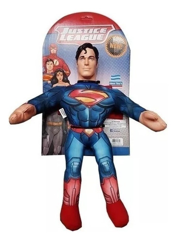 Muñeco Superman De Paño Con Sonido Liga - Sharif Express