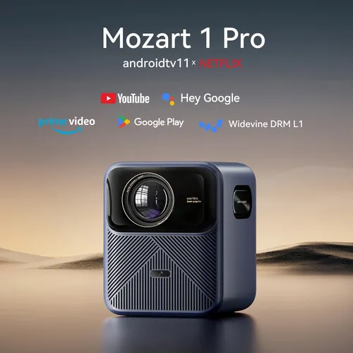 4k Proyector Compatible Con Android Tv 11, Wanbo Mozart 1 Pr