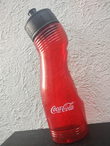 Cilindro Deportivo Coca Cola Botella Para Agua Rojo 1 Litro (Usado)