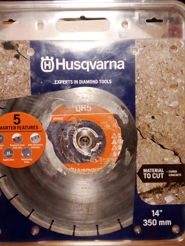 Disco De Corte De Hormigón Husqvarna 14 