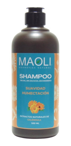 Shampoo Maoli Calendula Suavidad Sensible, Sin Sal