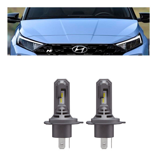 Ampolletas H19 Miniled Premium Para Hyundai Solaris Accent