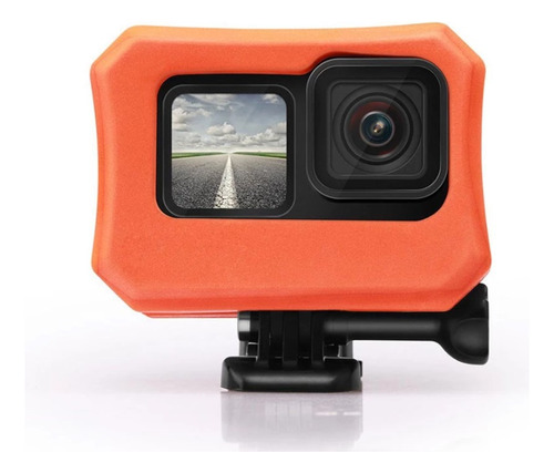 Funda Flotante Protectora Naranja Para Gopro 9 / 10