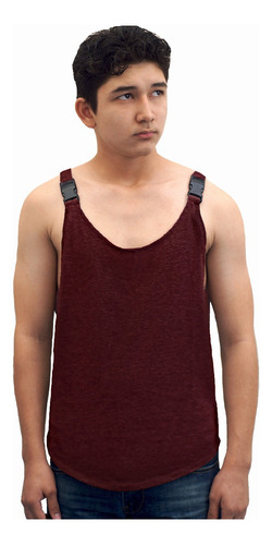 Camiseta Olimpica Hombre Sin Manga Deportiva Tank Top Ligera