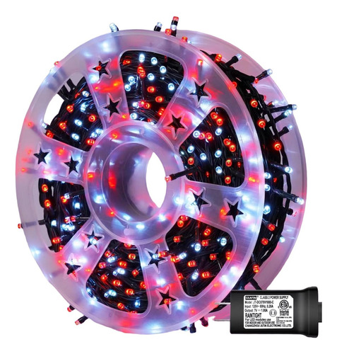 Rollo De Luces Navidad Guirnalda Led Multicolor 50 Metros