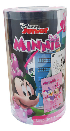 Disney - Mini Tubo Histórias Para Colorir - Minnie, De Disney. Editora Dcl, Capa Mole Em Português