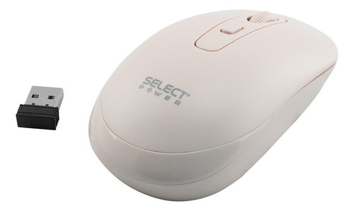 Mouse Inalambrico Select Power Alta Precisión M02-sp Color Rosa