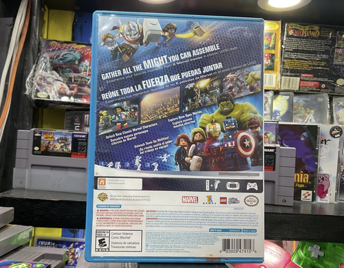Lego Marvel Avengers Wii Original (Reacondicionado)