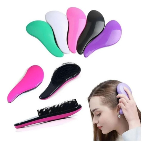 Escova Mágica Soft Clean Para Desembaraçar Cabelos