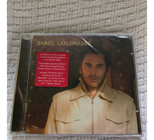 Cd Daniel Carlomagno Minha Cabeça 1 Edição 2004 Raro Lacrado