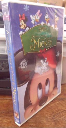 Dvd Aconteceu De Novo No Natal Do Mickey - Lacrado