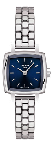 Reloj Tissot Lovely Square Acero Azul