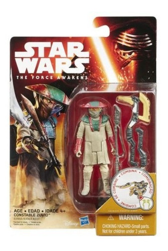 Star Wars The Force Awakens Constable Zuvio Figura Hasbro