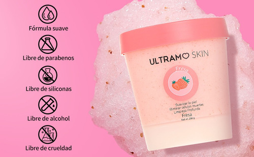 Exfoliante Corporal Ultramo Naranja Exfoliante Corporal 256g Fresa