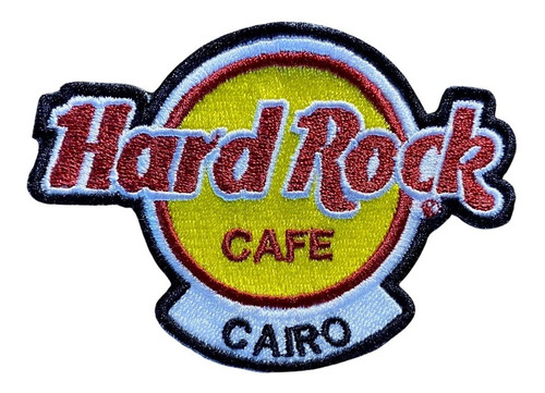 Parche Bordado - Hard Rock Cafe - Cairo - Egipto