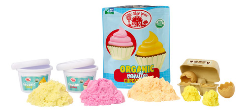 Little Tikes Make-It! Creative Chefs - Kit de Panadero para Niños, Mix con Mesa de Juego, 18 Accesorios Realistas y Arena Reutilizable, Juego de Cocina Creativa y Didáctica para Niños y Niñas de 3 Año