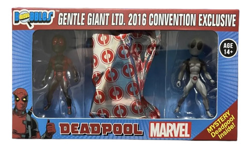 Deadpool Mystery Mini Box Gentle Giant Sdcc 2016